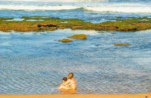 Studio perto da praia MAR, ar condicionado, estacionamento - Foto 17