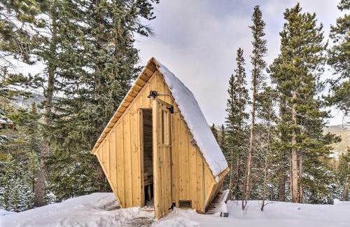 2 Mi to St Marys Glacier Modern Cabin with Hot Tub - Foto 31