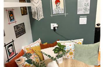 Cat Room by Delicate Stays LIVING ROOM CONVERSION SHARED SPACE ROOM ONLY CAT FRIENDLY ONLY 25 min to time square - Foto 14