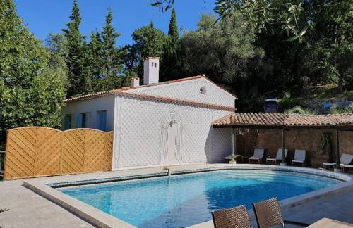 Pool House Renoir with heated pool and private garden - Foto 3