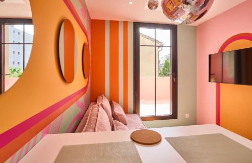 La Villa Orange - DISCO - proche cité médiévale et centre ville à pied - Foto 11