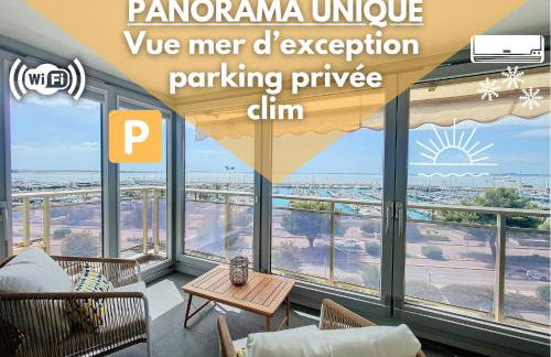 Horizon bleu vue mer dernier étage clim - Photo 1