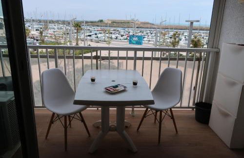 Studio Valras vue Port et Mer, Wi-Fi gratuit, Parking box fermés avec vélos inclus - Foto 1