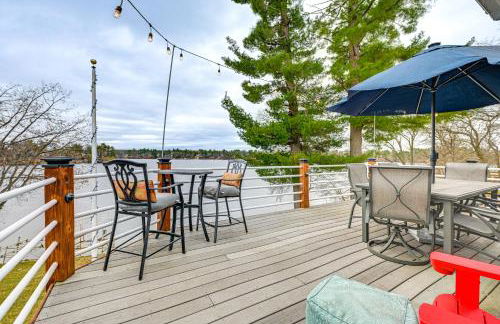 Dock, Deck and View Lakefront Chippewa Falls Studio - Foto 14