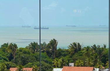 Aconchego vista mar - apartamento novo e moderno - Foto 13