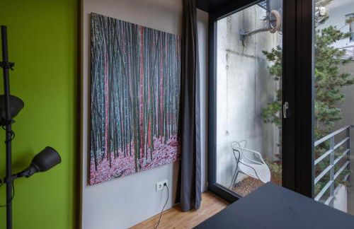 Apartment "Green Bamboo" - Business-30 qm-ruhig-Parkplatz-Arbeitsplatz - Foto 14