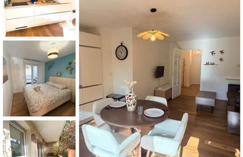 Jardin japonais - T2 parking privé et terrasse - Foto 1