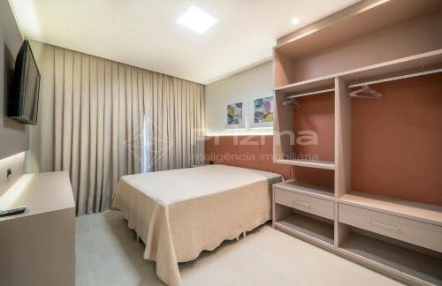 306 Bl 03 - WaldGarten Bombinhas - 50 m do Mar e Frente Avenida - Condomínio de Alto Padrão - Piscina - Academia - Salão de jogos - Foto 14