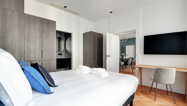 Welcoming Apartment - 2br/6p - Madeleine - Foto 5, Habitación