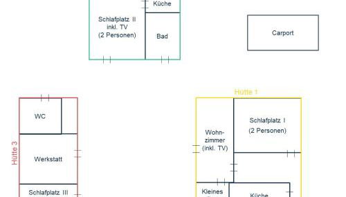 Hüttendorf für Euch alleine - geführter Yachtausflug nach Prieros inclusive! Nur 3 Minuten zum Badesee Fahrräder kostenlos vorhanden - Foto 5