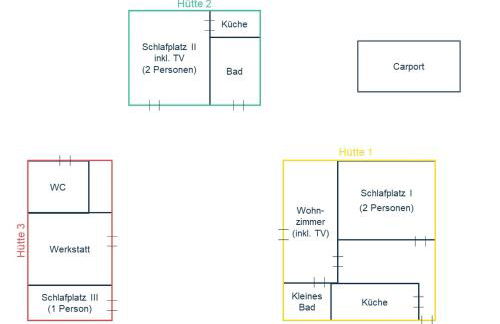 Hüttendorf für Euch alleine - geführter Yachtausflug nach Prieros inclusive! Nur 3 Minuten zum Badesee Fahrräder kostenlos vorhanden - Foto 5
