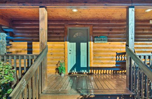 10 Mi to Lake Lure Mtn-View Cabin with Deck and Loft! - Foto 21