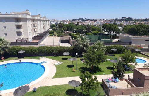 ÁTICO TERRAZA 65m. Playa, piscina, A/C, Wifi - Foto 8