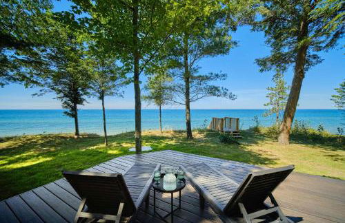 TreeTops of Lake Michigan Beach Front and Spa Family Home - Foto 44