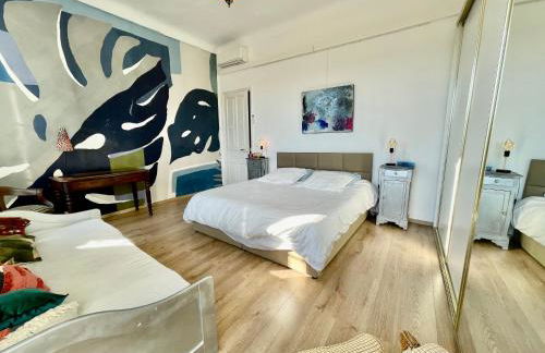 Spacious 3 BR flat Nice center - magnificent view - Foto 16