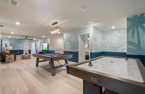 New 10-bedroom Luxury Retreat, Private Pool and Spa, Near Disney and Orlando - Foto 45