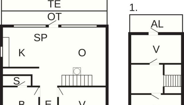 Holiday Home in RingkÃ¸bing - Foto 2, Plano