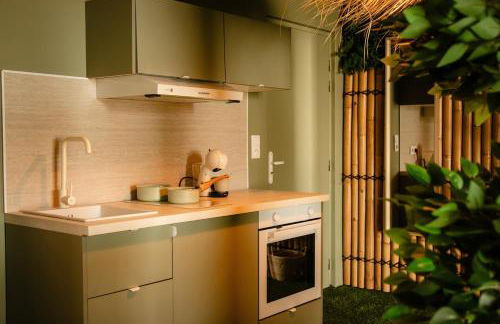 La Canopée, Jungle Room Suite de Luxe - Jacuzzi Sauna - Foto 15