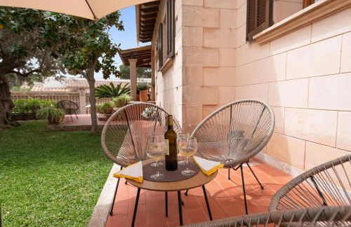 Villa Teix de Bonaire para 10, jardines y vista mar - Foto 3