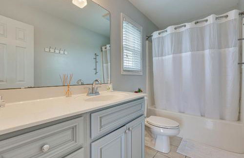 Walk to Surf City Beach Ocean-View Home with Decks! - Photo 15