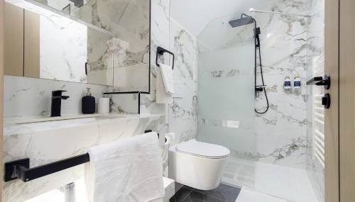 Les bonn'apparts sur seine - La spacieuse - Famillial 6pers - Parking - Foto 5, towels, Shower