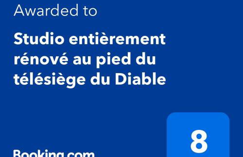 Studio entièrement rénové au pied du télésiège du Diable - Foto 14