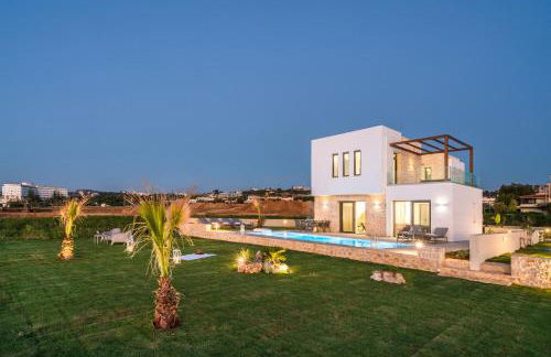 Beachfront Nymphes Aigli with Private Pool, Children Area & BBQ - Photo 41