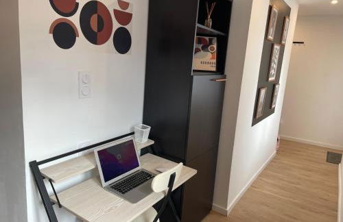 La Symphonie - Cosy - Climatisation - Proche Gare - Foto 4