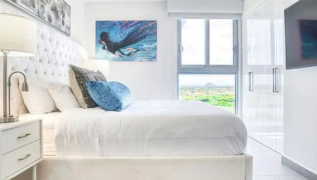 Modern Apartment Oranjestad West Aruba - Foto 4, Habitación