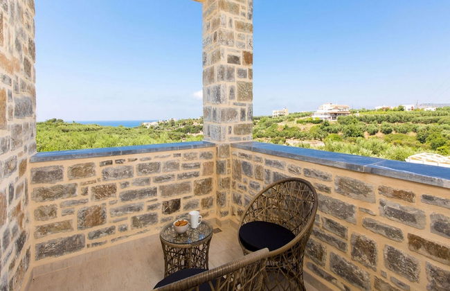 Blue Stone Pool Villa Crete Sea View - Photo 41