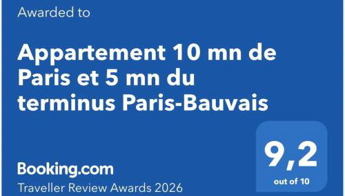 Appartement 10 mn de Paris et 5 mn du terminus Paris-Bauvais - Foto 3