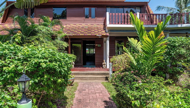 Tropical Beachfront 4 Bdr Villa - KBR24 - Foto 2, Entrada interior