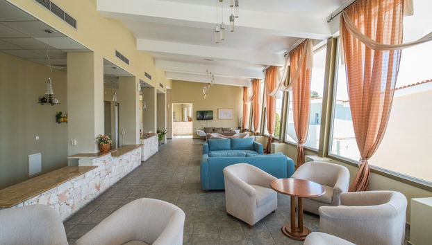 Zona de estar del vestíbulo