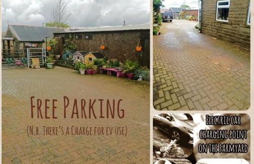 Stones Cottage Farm, nr Haworth, family friendly, work friendly, gaming barn, hot tub, free wifi, free parking, EV point - Foto 16