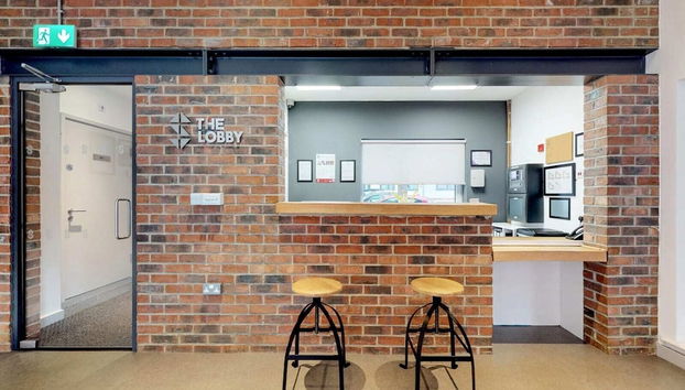 Zona de estar del vestíbulo