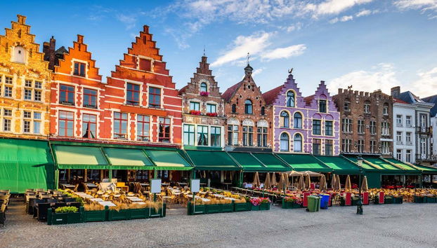 Bruges' charming historic centre
