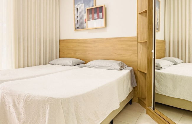 Apto moderno na Riviera - 350m da Praia - Foto 6