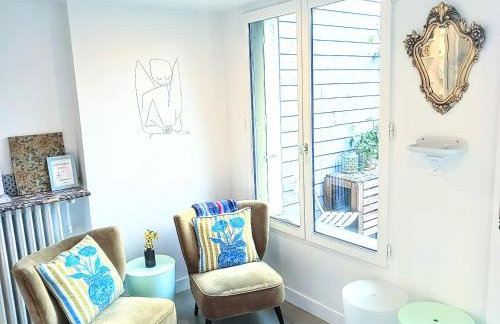 La Fremille T2 - 1br - 400m gare Versailles Paris - Piscine Terrasse Parking - Foto 3