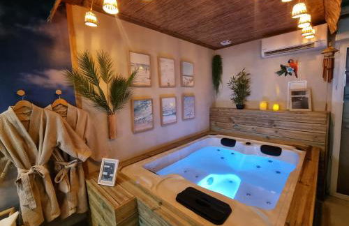 Les Spas de la Mer, Appart&Spa Aloha, 100m de la plage, Plein cœur du Grau - Photo 7