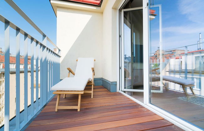 Vienna Residence Stylish apartment with terrace and air conditioning near the Vienna opera and Karlsplatz - Foto 22