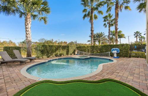 Luxury Resort Family Home Professionally Furnished Ultra Comfortable beds Epic Mario Game Room Themed Bedrooms Heated Pool and Spa Outdoor Grill Golf Course View - Foto 45