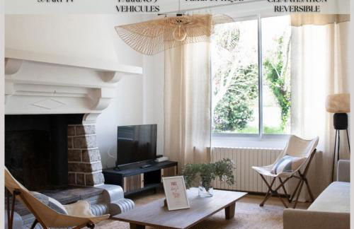 Le 17M - Maison Basque d'Occitanie Clim Jardin Parking - Foto 42