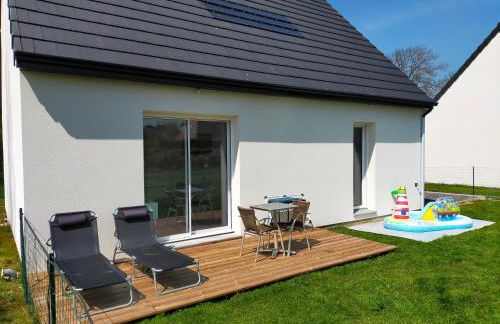 Maison individuelle neuve plein pied avec terrasse et jardin clos 10minutes a pied de la plage - Foto 5