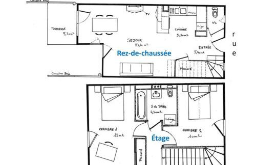 Les Flots de Port Mer Maison tout confort pour 4 pers avec jardinet à Port Mer à Cancale à 5 min à pied de la plage Côte d'Emeraude, Ille et Vilaine, Bretagne - Foto 19