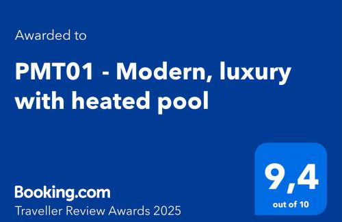 PMT01 - Modern, luxury with heated pool - Foto 22