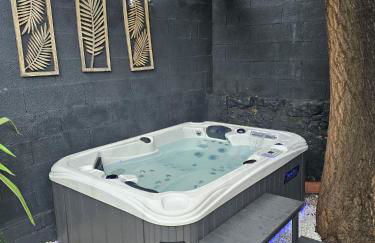 Studio-Valentine climatisée avec piscine chauffée & Spa 2 places - Foto 37