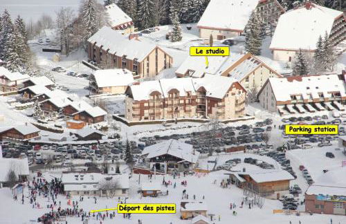 Studio 4 personnes, pied des pistes ski et VTT - Foto 27