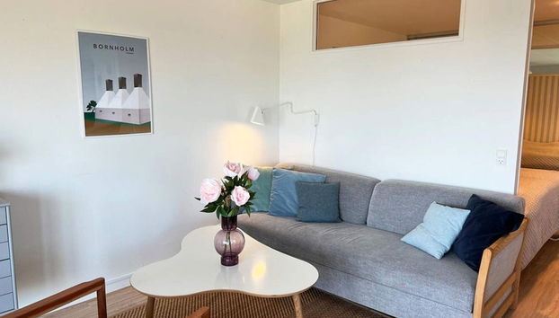 4 Person Holiday Home in Gudhjem - Foto 5, Zona de estar