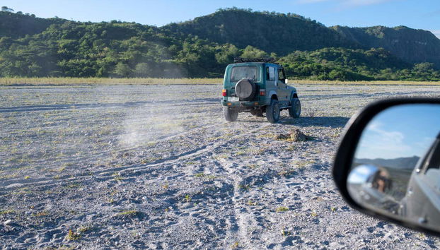 Passeio de 4x4 por Pinatubo