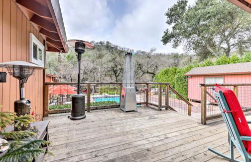 Wine Country Retreat at Private Creekside House! - Foto 28